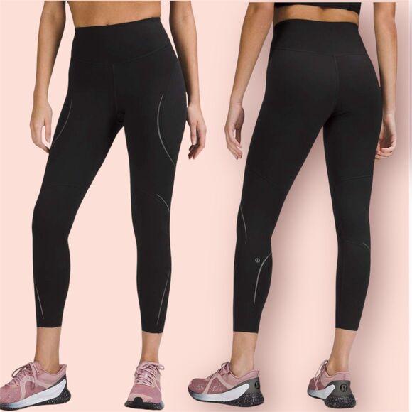 Lululemon Base Pace High-Rise Reflective Tight 25" Size 4 - Picture 1 of 5